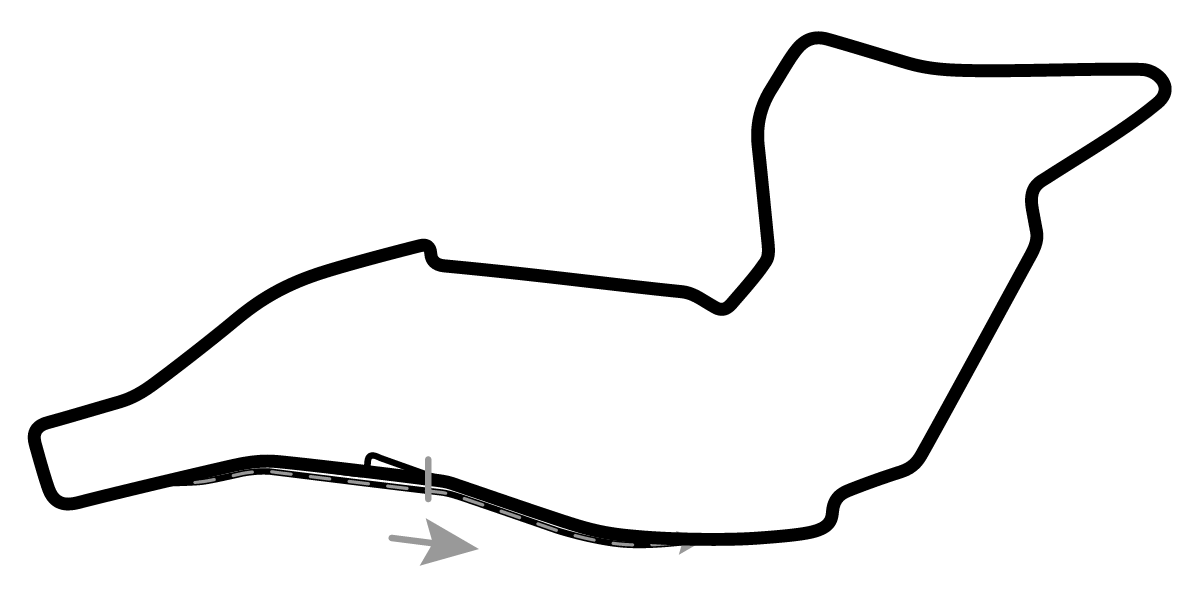 iRacing Autodromo Internazionale Enzo e Dino Ferrari Grand Prix 赛道地图预览（安佐与迪诺·法拉利赛道）