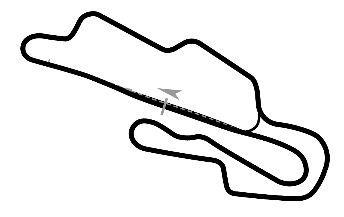 iRacing Autodromo Internazionale del Mugello Grand Prix 赛道地图预览（穆杰洛赛道）