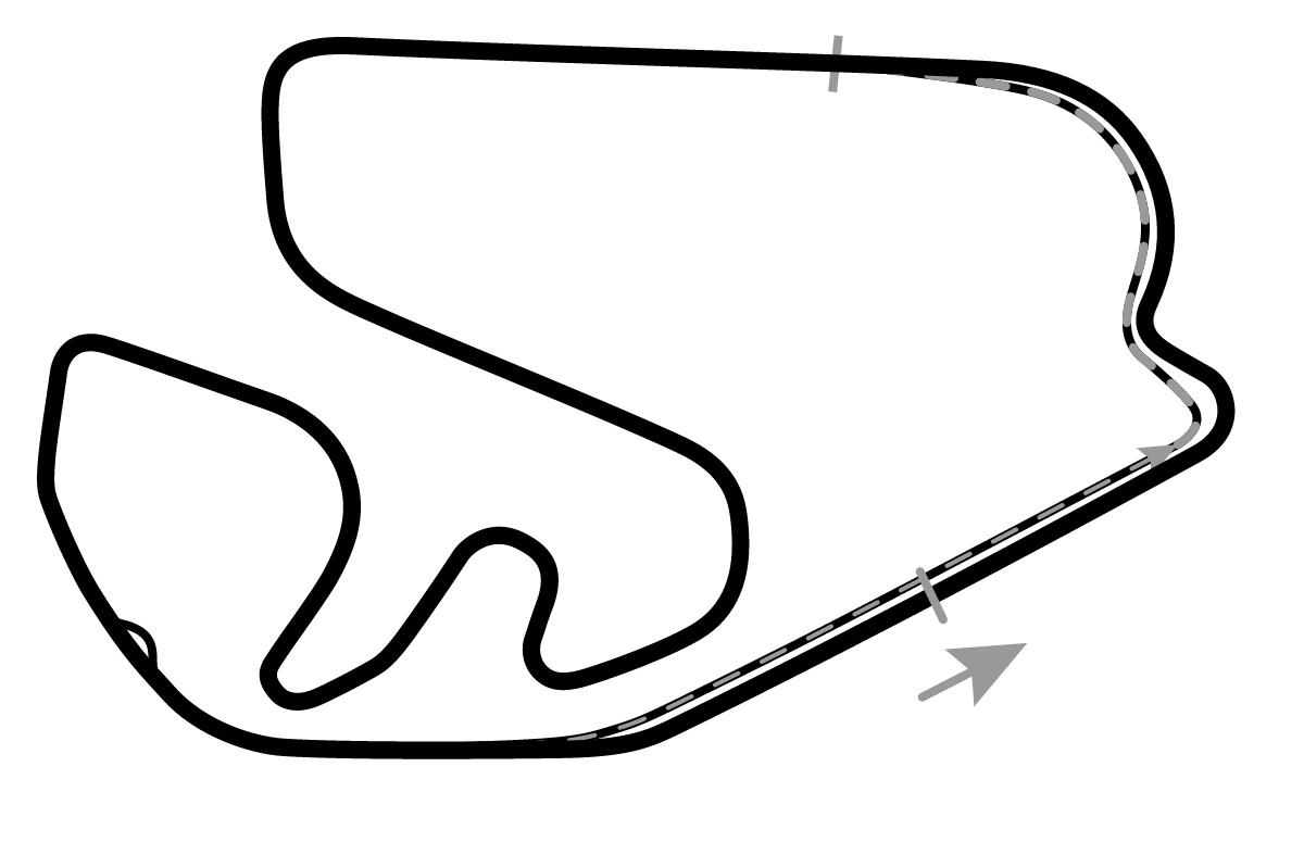 iRacing Autódromo José Carlos Pace Grand Prix 赛道地图预览（若泽·卡洛斯·帕塞赛道）