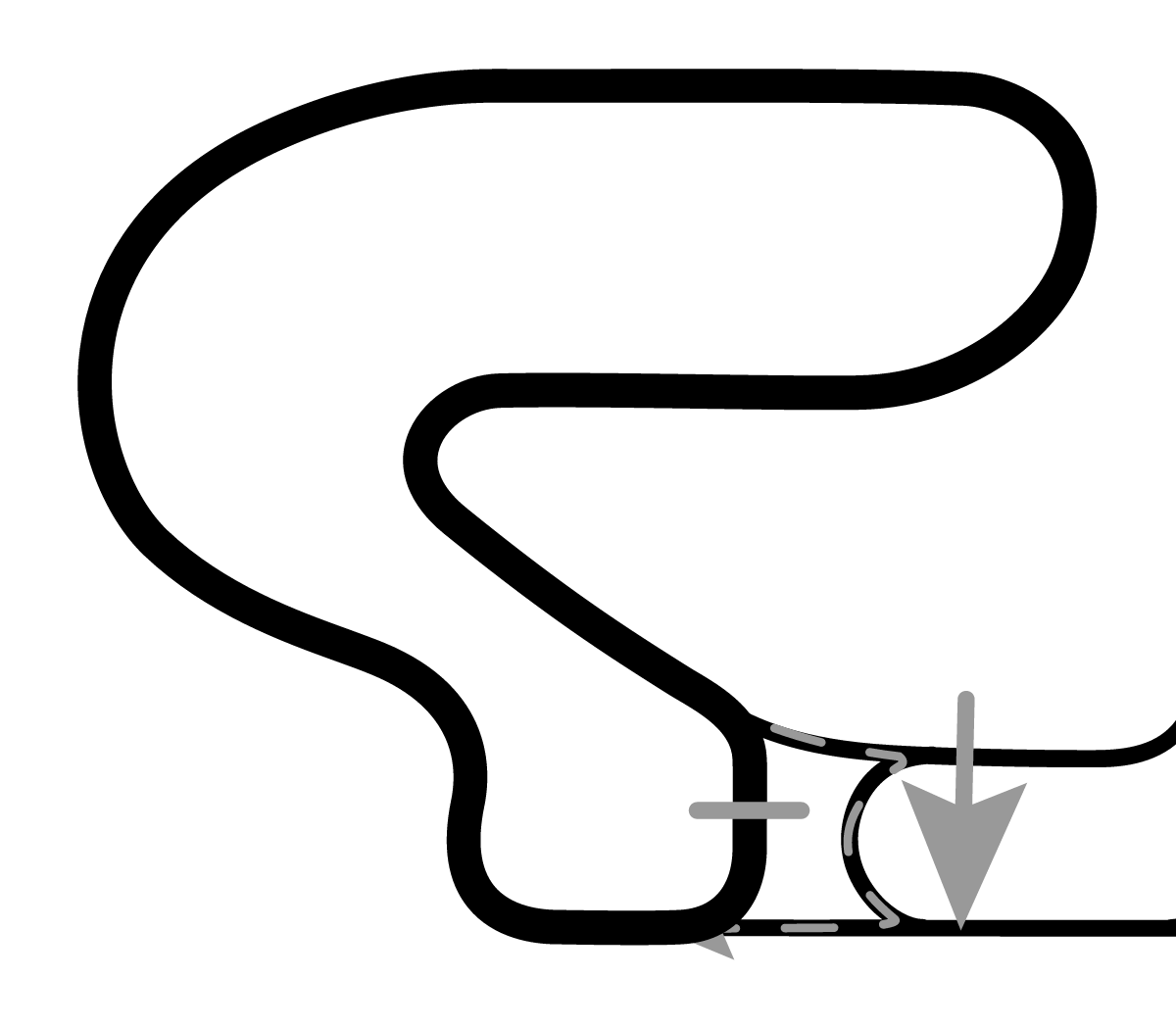 iRacing Circuit de Barcelona Catalunya Club 赛道地图预览（巴塞罗那-加泰罗尼亚赛道）