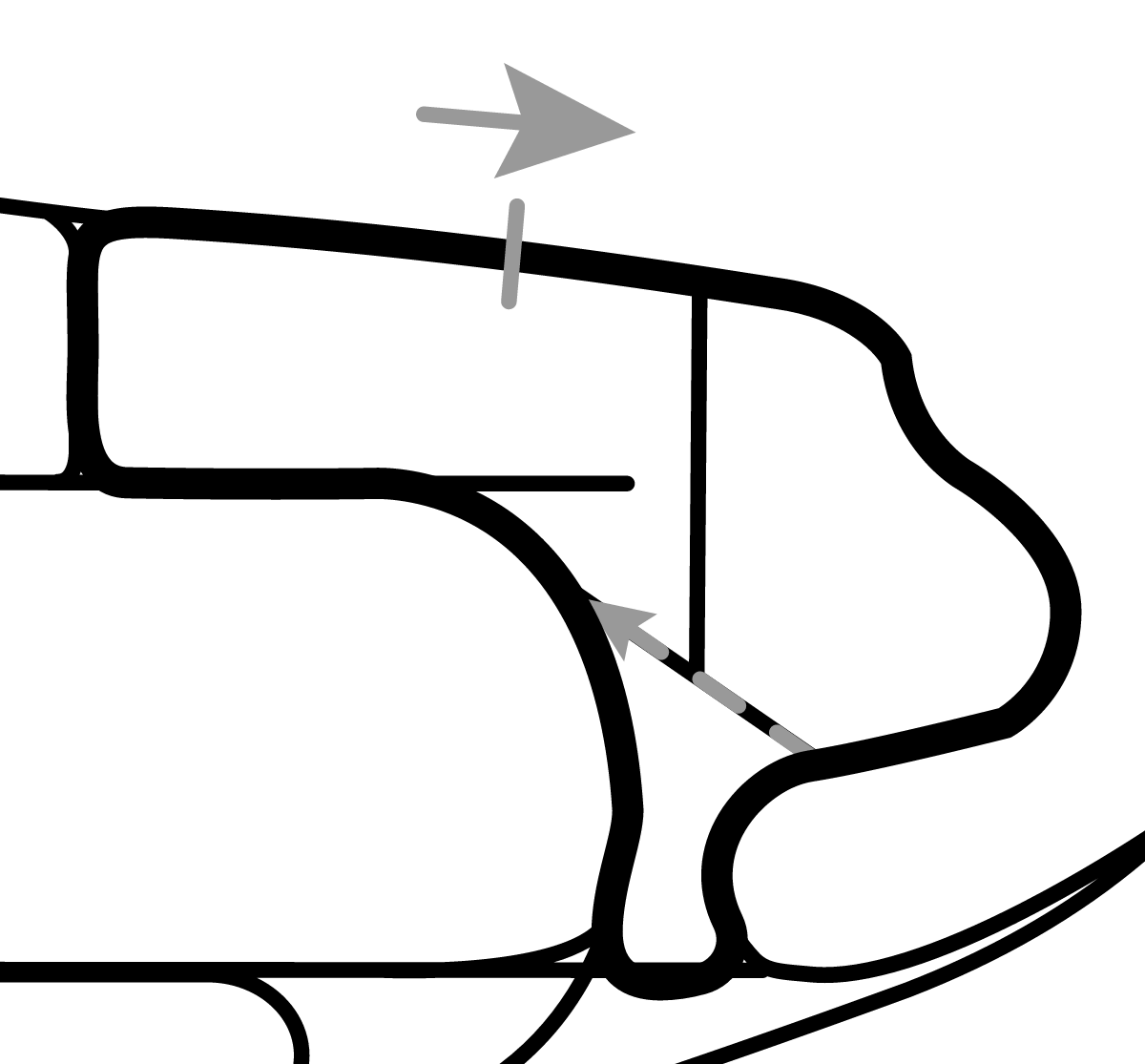iRacing EchoPark Speedway (Atlanta) Rallycross Short 赛道地图预览（亚特兰大赛车场）