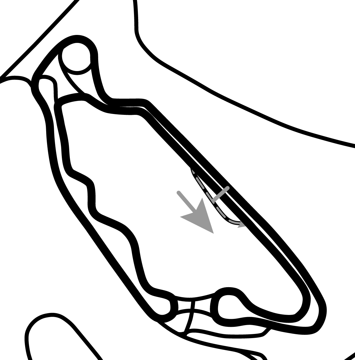 iRacing Hockenheimring Baden-Württemberg Porsche Experience Center - Handling 赛道地图预览（霍根海姆赛道）