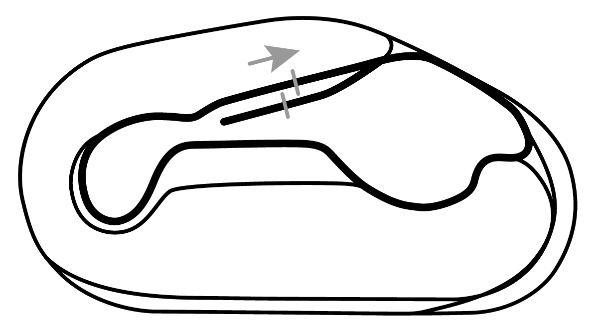 iRacing [Legacy] Phoenix Raceway 2008 - Dirt Road 赛道地图预览（凤凰城国际赛道）
