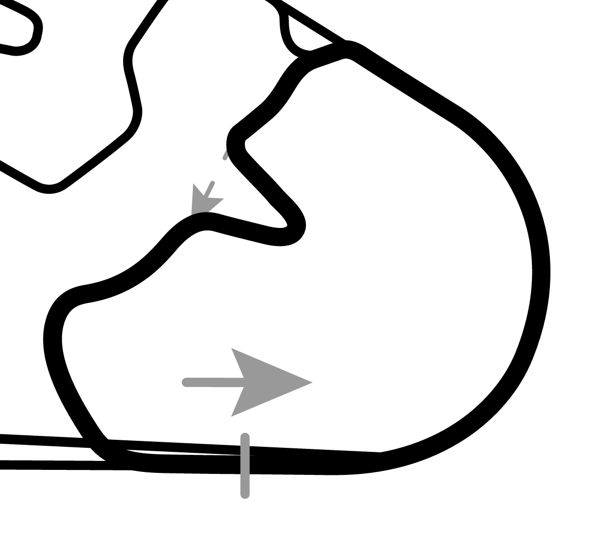 iRacing [Legacy] Pocono Raceway 2009 - South 赛道地图预览（波科诺赛道）