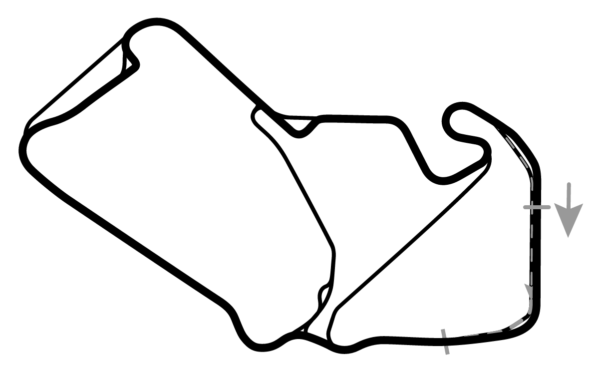 iRacing [Legacy] Silverstone Circuit 2008 - Grand Prix 赛道地图预览（银石赛道）