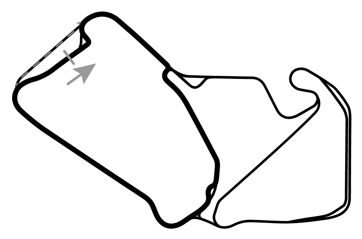 iRacing [Legacy] Silverstone Circuit 2008 - Southern 赛道地图预览（银石赛道）