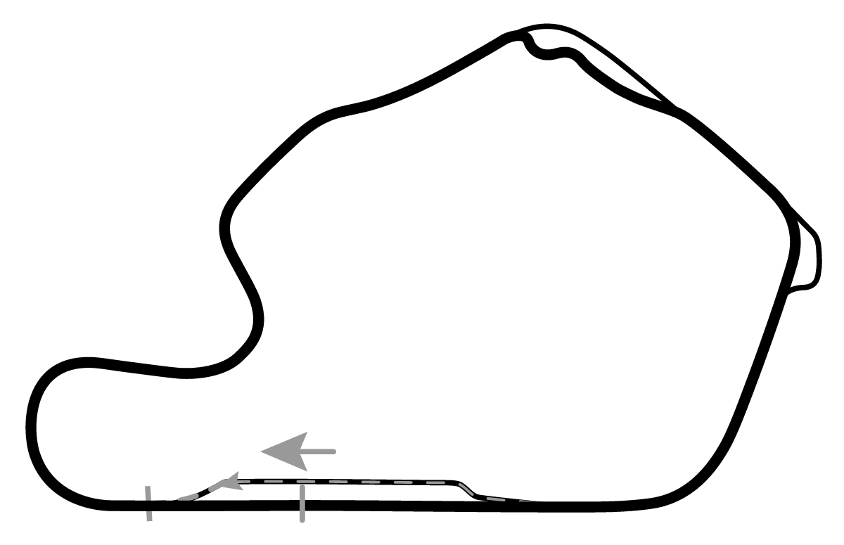 iRacing Lime Rock Park Grand Prix 赛道地图预览（莱姆罗克赛道）
