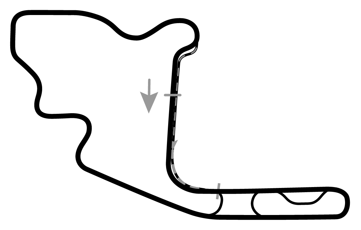 iRacing Mid-Ohio Sports Car Course Full Course 赛道地图预览（中俄亥俄赛道）