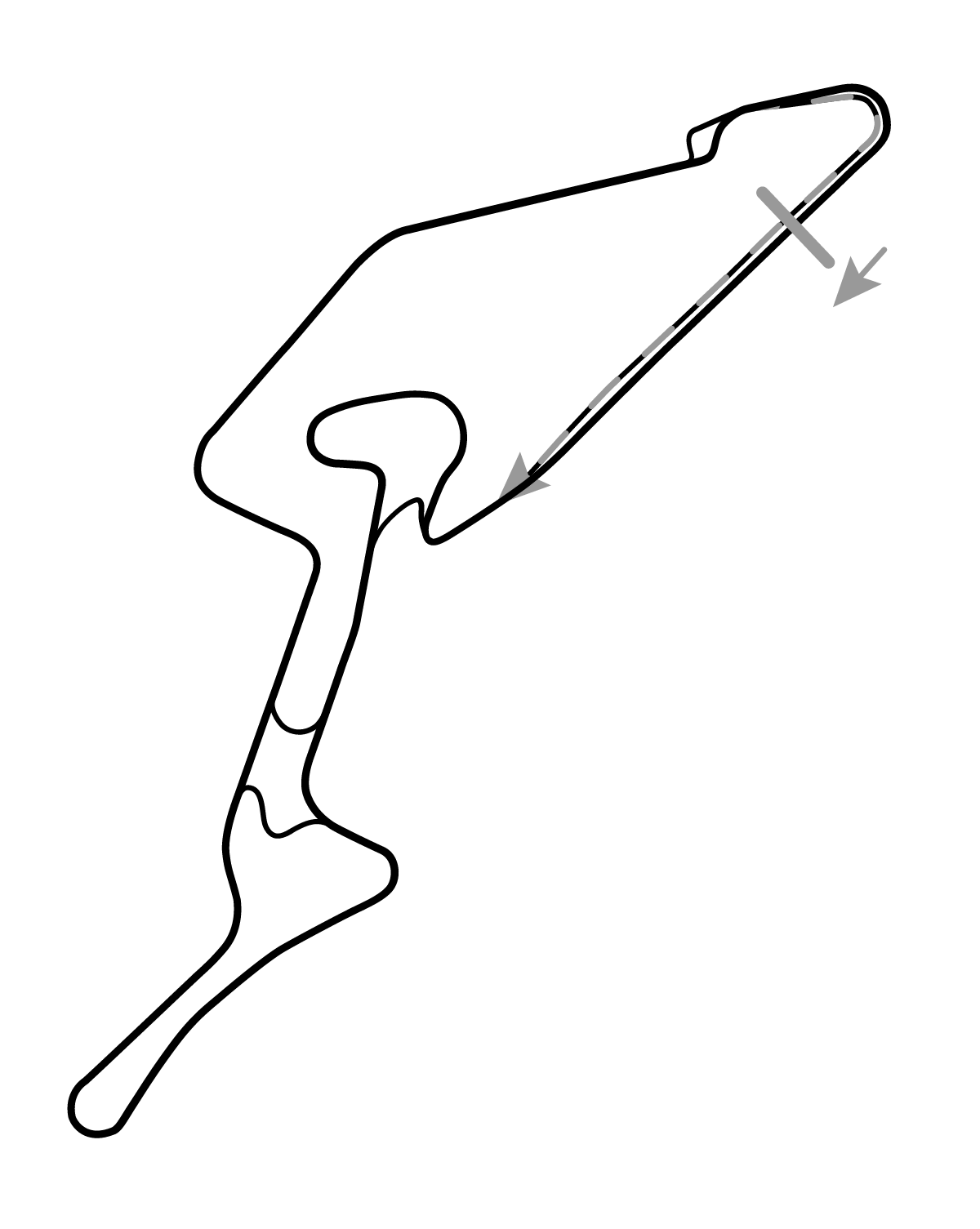 iRacing Nürburgring Grand-Prix-Strecke BES/WEC 赛道地图预览（纽博格林GP赛道）