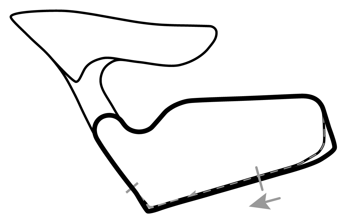 iRacing Red Bull Ring National 赛道地图预览（红牛赛道）