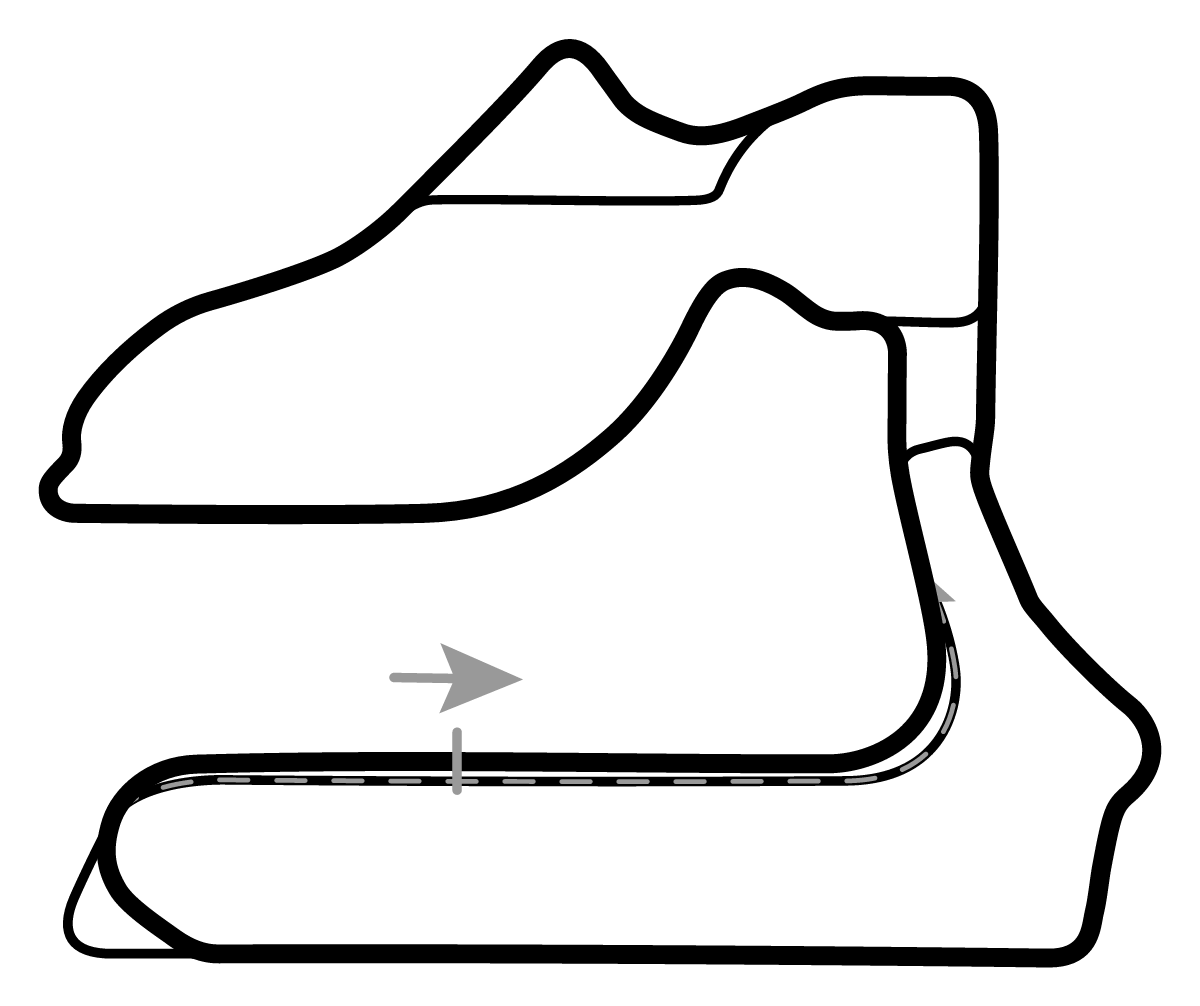 iRacing Sebring International Raceway International 赛道地图预览（赛百灵国际赛道）