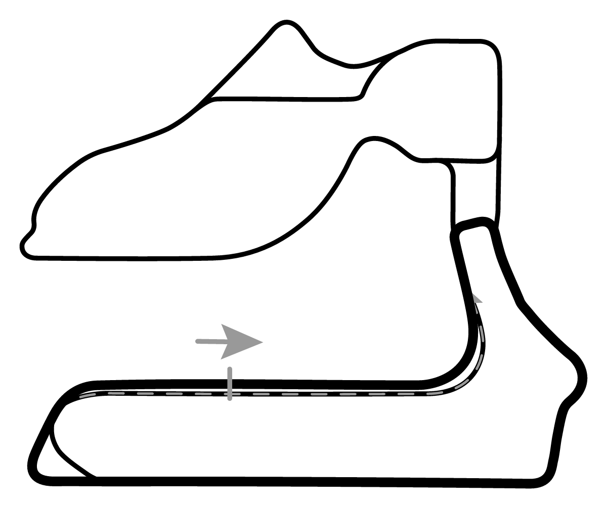 iRacing Sebring International Raceway Modified 赛道地图预览（赛百灵国际赛道）