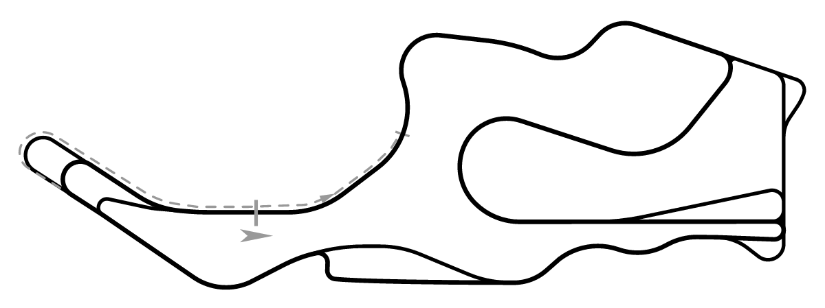 iRacing Sonoma Raceway Indycar 2012-2018 赛道地图预览（索诺马赛道）