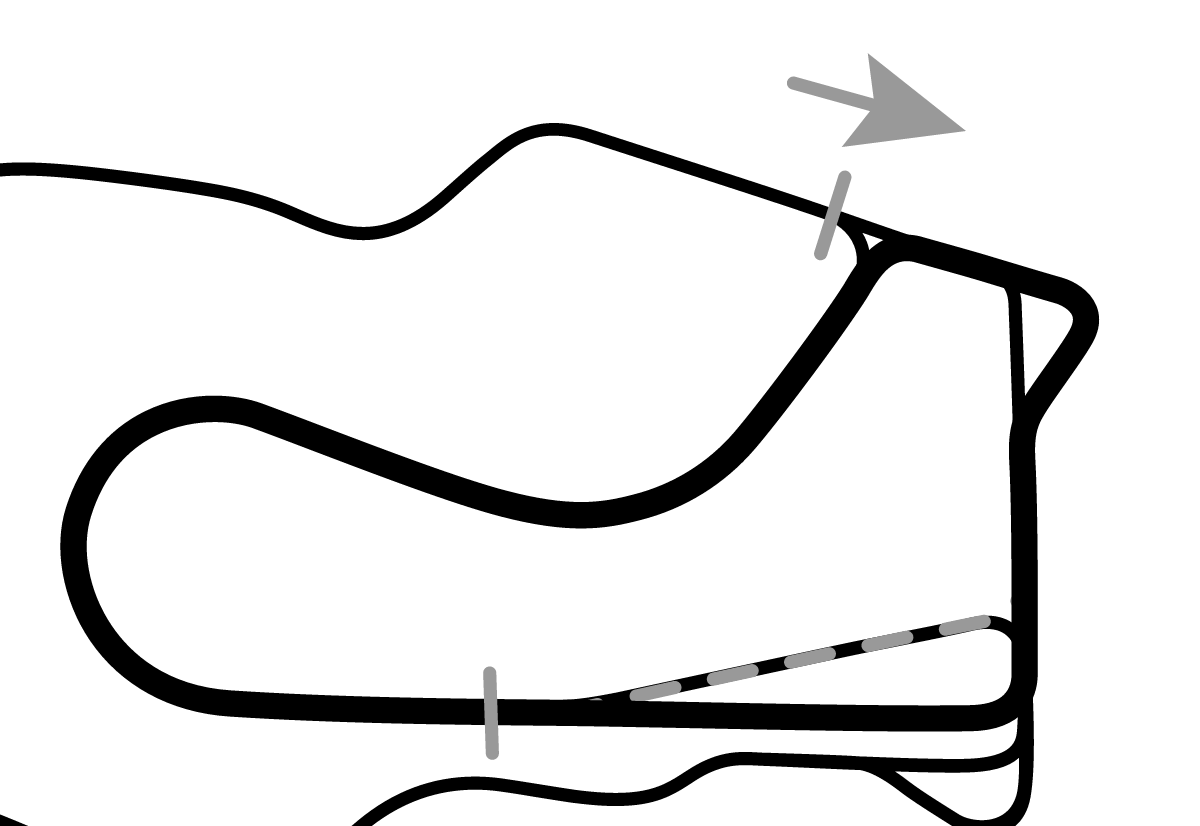 iRacing Sonoma Raceway Rallycross 赛道地图预览（索诺马赛道）