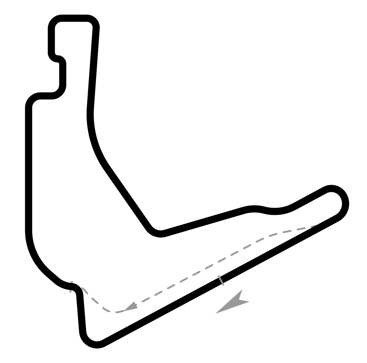 iRacing St. Petersburg Grand Prix Grand Prix 赛道地图预览（圣彼得堡街道赛）