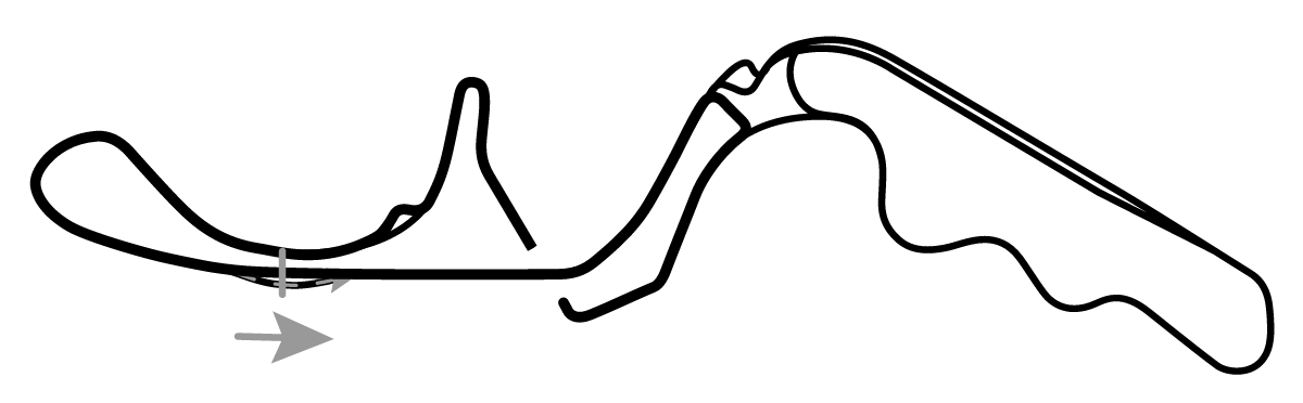 iRacing Suzuka International Racing Course West w/chicane 赛道地图预览（铃鹿赛道）