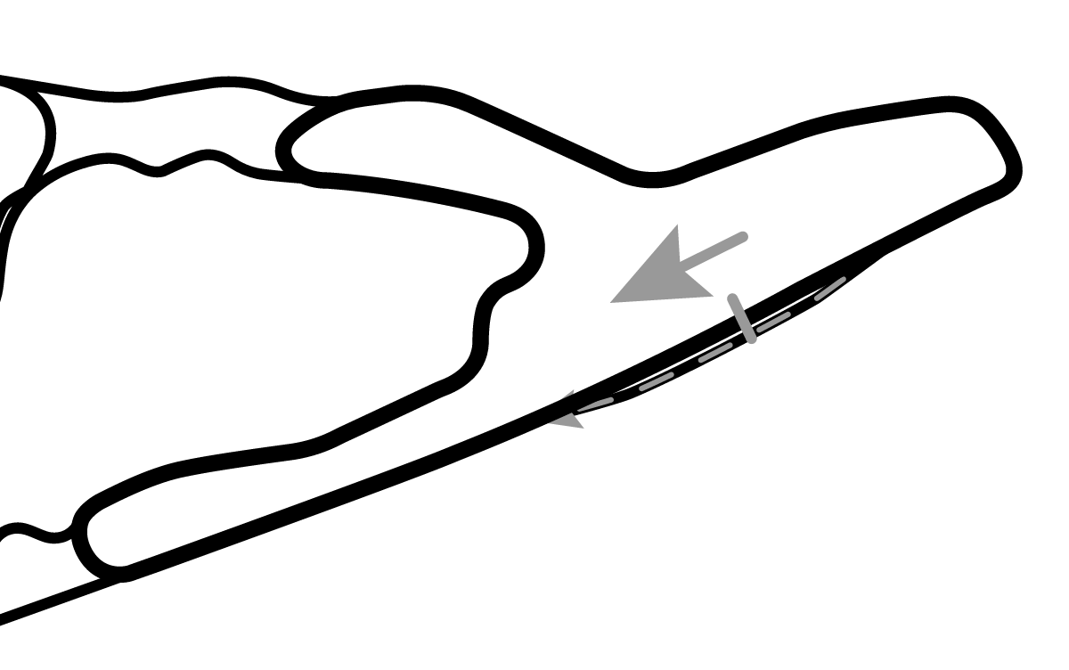 iRacing Virginia International Raceway South Course 赛道地图预览（弗吉尼亚国际赛道）