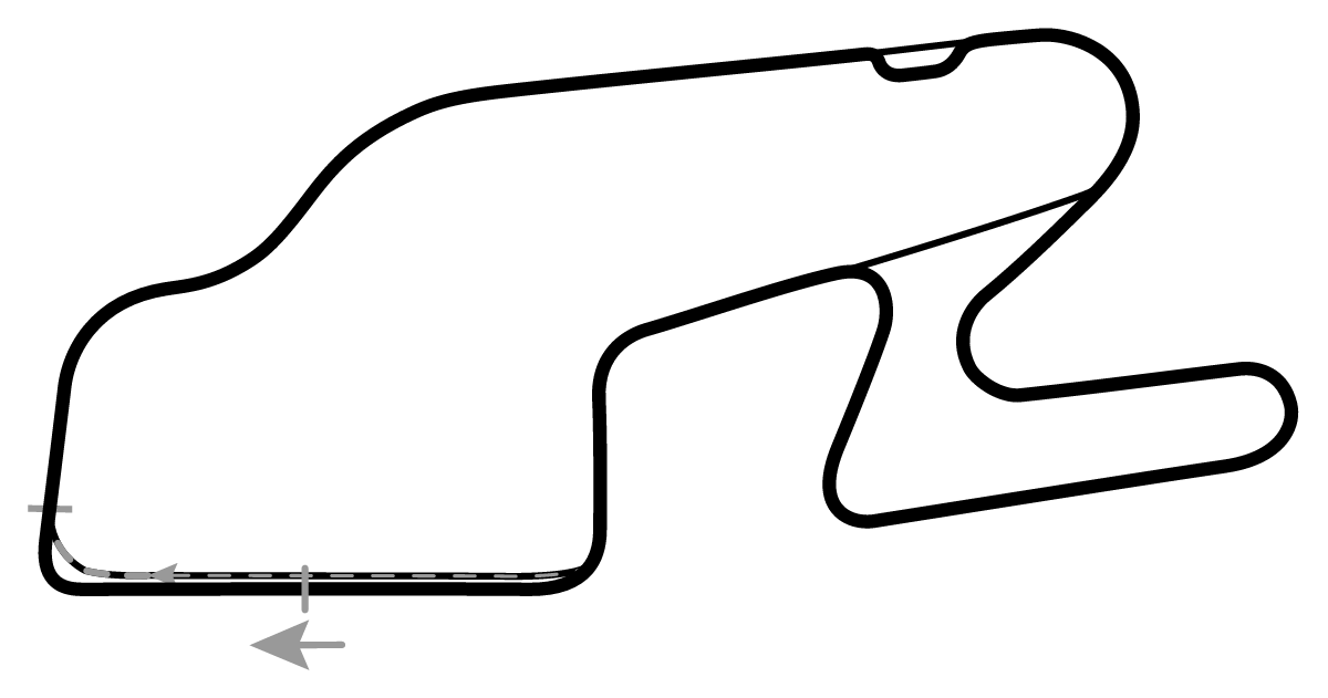 iRacing Watkins Glen International Boot 赛道地图预览（华金谷国际赛道）