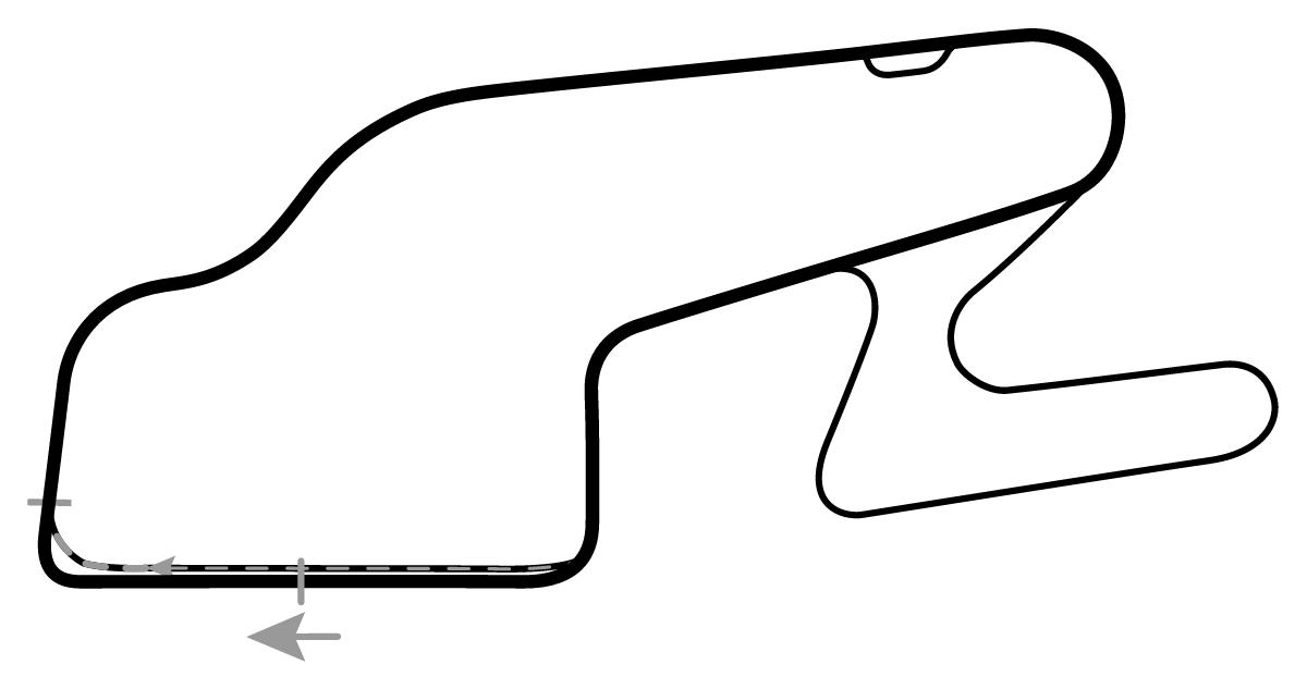 iRacing Watkins Glen International Classic 赛道地图预览（华金谷国际赛道）
