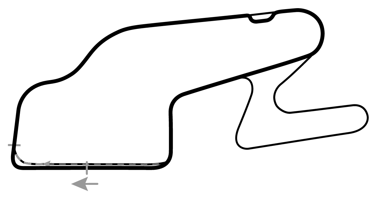 iRacing Watkins Glen International Cup 赛道地图预览（华金谷国际赛道）
